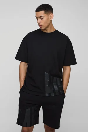 Boohoo Mens Oversized Homme T-Shirt and Short Set