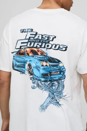 Boohoo Mens Oversized Fast & Furious License Printed T-Shirt