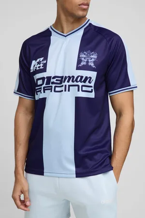 Boohoo Mens Regular Fit Man Racing Mesh Sports Top