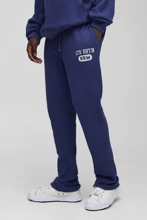 Boohoo Mens Relaxed Waffle Jogger