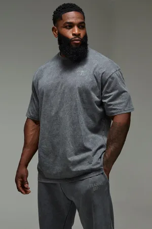 Boohoo Mens Man Active Training Dept. Oversized Washed T-shirt