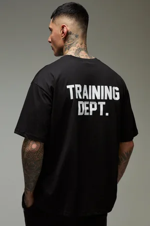Boohoo Mens Tall Man Active Training Dept Oversized T-shirt