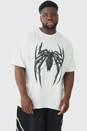 Boohoo Mens Plus Venom License Print T-shirt