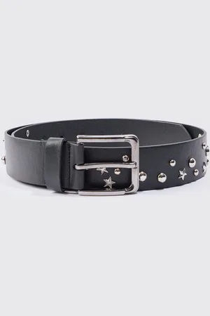 Boohoo Mens Mixed Hardware Pu Belt