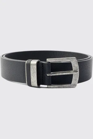 Boohoo Mens Faux Leather Belt