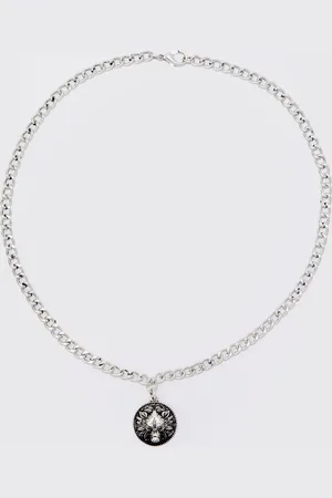 Boohoo Mens Pendant Necklace