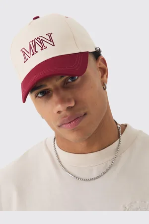 Boohoo Mens Man Roman Embroidered Cap In