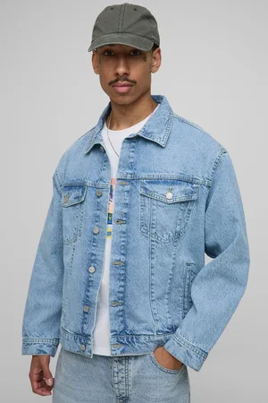 Boohoo Mens Regular Denim Jacket