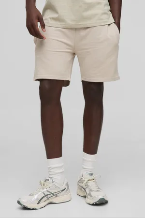 Boohoo Mens Slim Fit Short Length Basic Lightweight Shorts