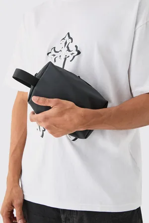 Boohoo Mens Basic Washbag In