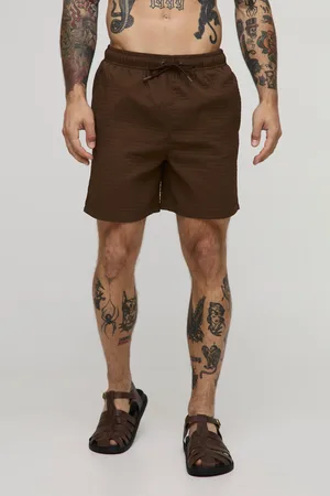 Boohoo Mens Ripstop Mid Length Swim Short