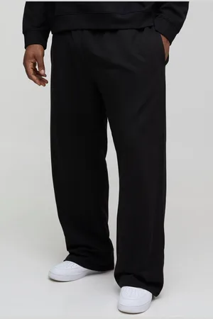 Boohoo Mens Plus 260GSM Loopback Straight Fit Basic Joggers