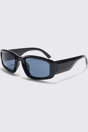 Boohoo Mens Chunky Angled Sunglasses