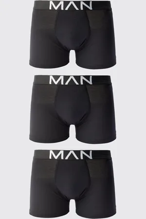 Boohoo Mens 3 Pack Man Trunks