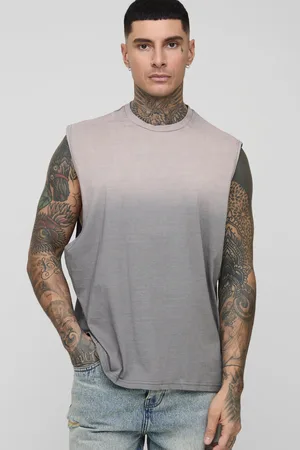 Boohoo Mens Tall Washed Boxy vest