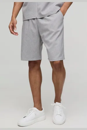 Boohoo Mens Relaxed Fit Striped Shorts