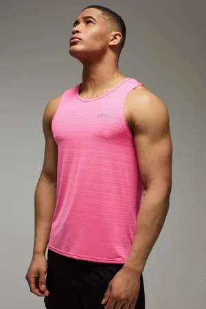 Boohoo Mens Man Active Engineered Performance Regular Fit Vest