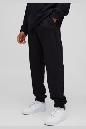 Boohoo Mens Tall Jacquard Regular Pin Tuck Joggers