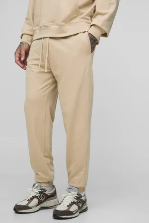 Boohoo Mens Tall 260GSM Loopback Regular Fit Basic Joggers