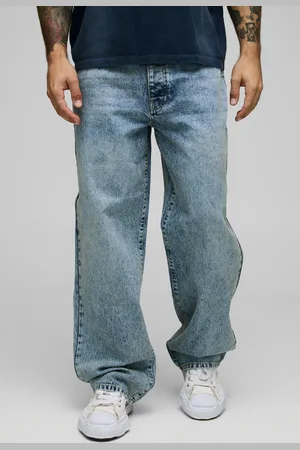 Boohoo Mens Relaxed Rigid Jean