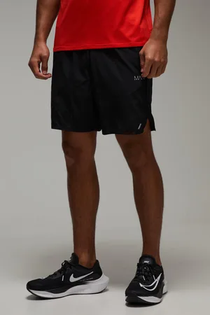Boohoo Mens Man Active Perforated Stretch Woven 7inch Shorts