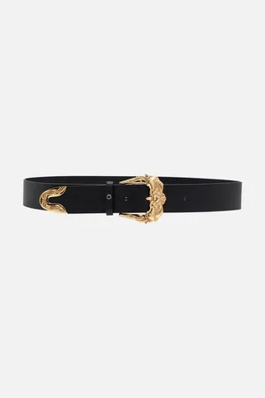 Camilla Buckle Belt Solid , S