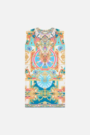 Camilla Kids Jersey Tee Midi Dress 12-14 Sail Away with Me, 12