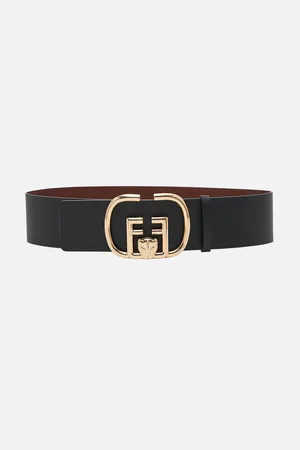 Camilla Reversible Buckle Belt Solid , L