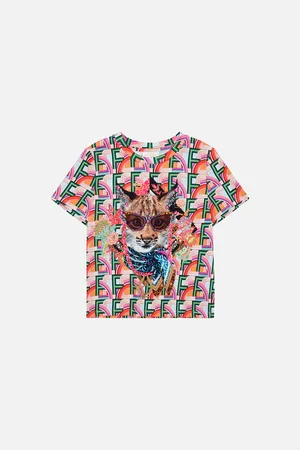 Camilla Kids Short Sleeve T-Shirt 4-10 an Italian Welcome, 6