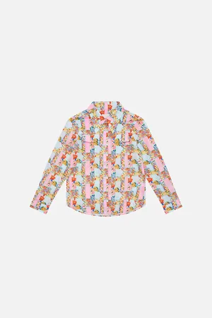 Camilla Kids Relaxed Button Through Shirt 4-10 an Italian Welcome, 6