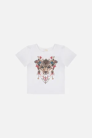 Camilla Babies Short Sleeve Tee Queen Atlantis, 3/6MTHS
