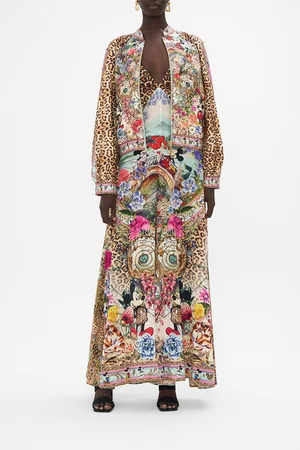 Camilla Blouson Sleeve Bomber Mickey Takes a Trip, L