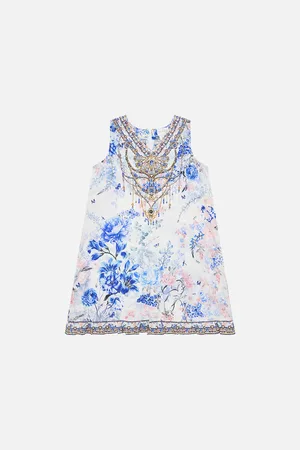 Camilla Kids Frill Hem Playsuit 4-10 Tuscan Moondance, 10