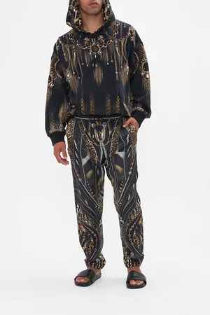 Camilla Straight Leg Elasticated Waist Pant Chaos in the Cosmos, S