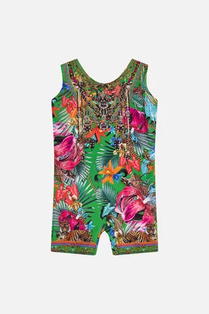 Camilla Kids Short Leg Catsuit 12-14 Curious and Curiouser, 12