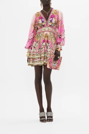 Camilla Button Front Frill Dress Call of the Canal, S