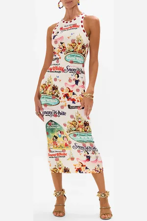 Camilla Jersey Tank Dress Princess in Print, S