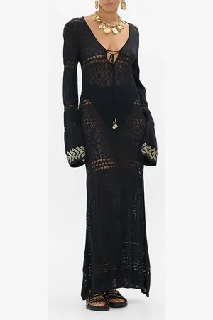 Camilla Lace Up Knit Dress Cat Worship, M/L