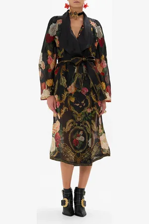 Camilla Coat with Vest Detail Magic in the Manuscripts, M/L