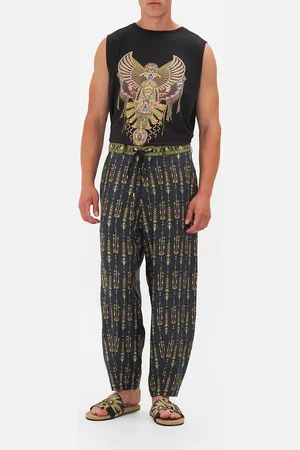 Camilla Relaxed Dropped Crotch Pant they Called Her Nefertari, L