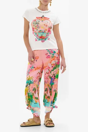 Camilla Slim Fit Round Neck T-Shirt Sister Sunset, XS