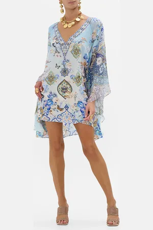 Camilla Raglan Sleeve Flared Kaftan Al Manial Palace Memoirs, S/M