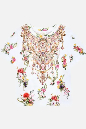 Camilla Kids Short Sleeve Tee 4-10 Egyptian Rose, 8