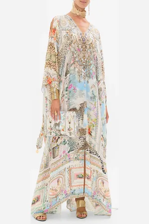 Camilla Split Front and Sleeve Kaftan We Always Have Alexandria, O/S
