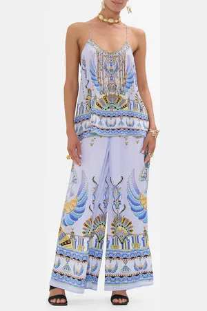 Camilla T Back Shoestring Top Under Scarab Skies, XXS