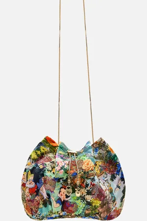 Camilla Drawstring Pouch with Chain Strap the Kindest One of All, O/S
