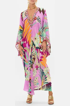Camilla T Shape Long Kaftan Giza Goddess, O/S