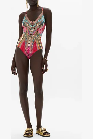 Camilla Scoop Neck One Piece Sahara Supernatural, L