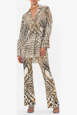 Camilla Split Cuff Soft Jacket Mosaic Muse, M