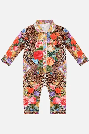 Camilla Babies Romper with Collar Heirloom Anthem, 12/18MTHS